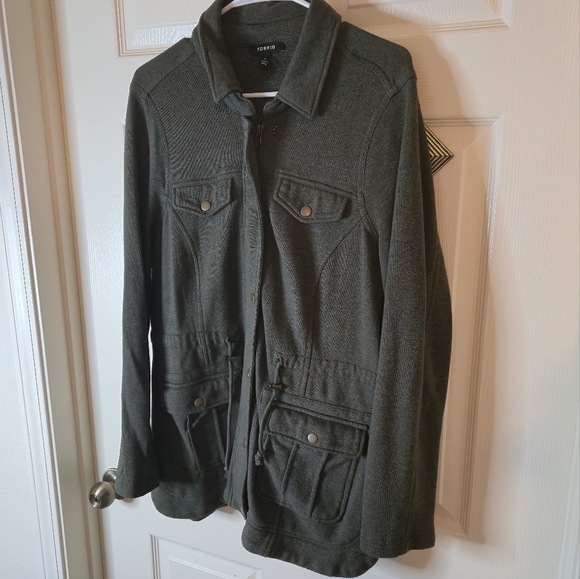 Torrid sweater jacket - Picture 3 of 7